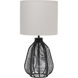 HomeStock Fresh 10" Metal Ball Sequin Table Lamp with Antique Brass Finish for Accent Lighting in Living Room, Bedroom, Office, or Entryway