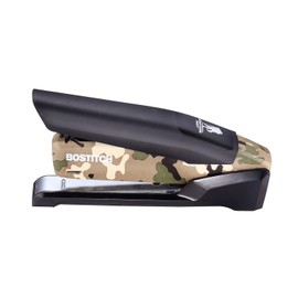 Bostitch Office Metal Spring Powered Stapler, One Finger, Supports Wounded Warrior Project, Camouflage (INP28-WW)