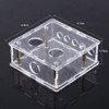 6J1 DIY Acrylic Case Kit,Protection Parts Kit Tube Preamp Box