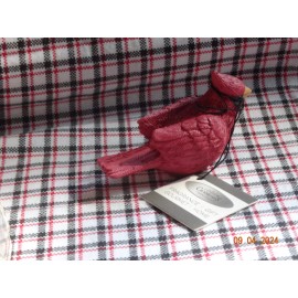 NEW BLOSSOM BUCKET TRADITIONAL RED CARDINAL ARTIST #248-14233