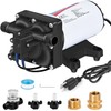 YOUNGTREE Electric Water Transfer Pump 110V AC 5.5GPM 70PSI, 110Volt Water Pressure Diaphragm Pump, Water Pressure Booster Pump for Home Garden Irrigation Car Washing Rain Barrel