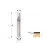 Amana Tool - 51202 Solid Carbide Panel Pilot Bevel Trim