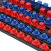6pcs Socket Organizer 360° Swivel Removable End Cap 1/4 Inch