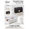 T.Y.ryanryan Women's Shoulder Bag, Cross-body Shaped, Small, Chain, PU Leather,
