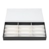 12 Grids Dustproof Jewelry Glasses Organizer Sunglasses Display Container Storage