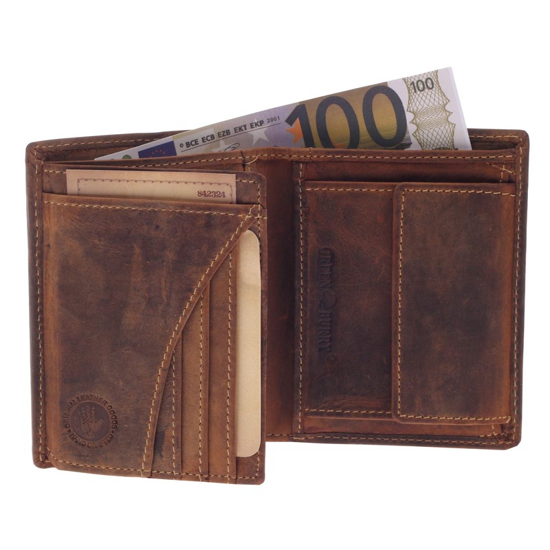 Green Burry Wallet 1701 Brown BROWN