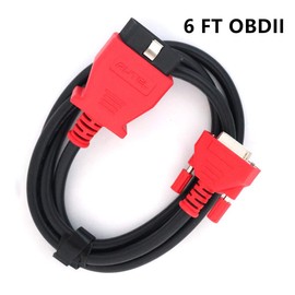 FainWan DA-4 OBDII Adaptador de cable compatible con escáner Solus Ultra EESC318 a presión, prueba principal, OBD2, herramienta de escaneo de cable, EAX0068L00C, EAX0068L26A, 6 pies de largo