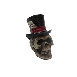 Kool Collectibles Lucky 13 Tall Top Hat Skull Head Shifter Shift Knob Rat Rod Lever
