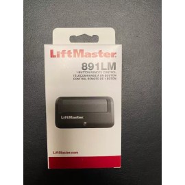LiftMaster 891LM 1 Button Garage Door Opener Remote Control-Black