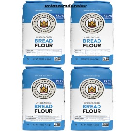 King 4 Pack - King Arthur Bread Flour, 10 lbs.