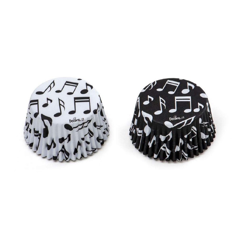 Decora 0339849 Paper Cases Music Notes 50 x 32 mm