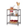 Home Storage Space 6 Tier Freestanding Convertible Wire Shelf Unit