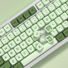 YMKPVR KBDiy Matcha KOA Profile Keycaps 60 75 100 Percent,Dye-Sublimation