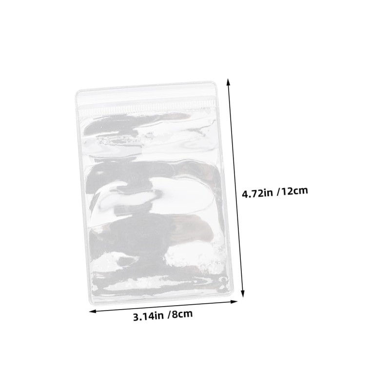 COHEALI Jewelry Storage Pouches 100 Pack Sealing Zipper Bags for