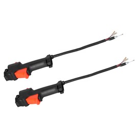 Entatial 2PCS Throttle Trigger Handle Switch, Stable Trimmer Handle Switch Cable Handle Switch Throttle Trigger Holder Cable for 26mm Tube for Stihl FS75 FS80 FS85 for Trimmer Machine