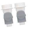 2Pcs Breastmilk Storage Bag Adapter Portable Convenient Use Wide Mouth