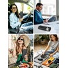 ExtreLife Smart Glasses Case, Works with Apple Find My, Rechargeable