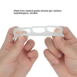 PEDIMEND 6X Gel Hammer Toe Splint Cushion | Hammer Toe Crest Pad | Gel Toe Separators | Toe Supports Hammertoes | Overlapping Toe Spacers | For Men and Women | Foot Care