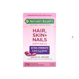 Nature’s Bounty Nature's Bounty Hair, Skin and Nails Extra Strength Vitamins, 250 ct.