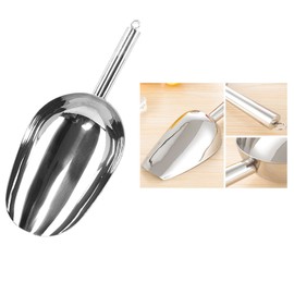 OFKPO Stainless steel ice scoop, good quality scoop as ice scoop, flour scoop, food scoop, tea scoop