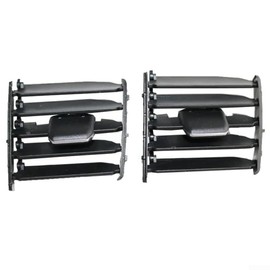 15) Black Rear Air Conditioner Air Vent Folding Clip for Golf 7 7 5 2013 2020, OEM Part Number 5GG819203,5G0819203, Stable Characteristics (Right)