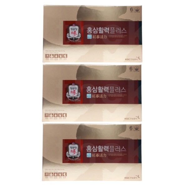 CheongKwanJang Red Ginseng Vitality Plus 40ml x 30 pieces (3 boxes)
