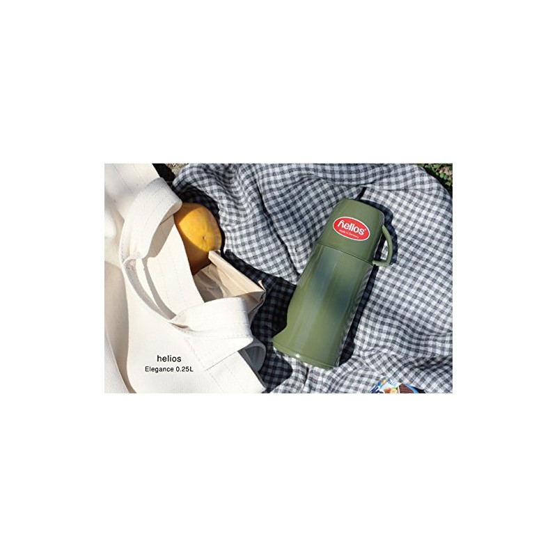 helios 544191 Tabletop Thermos Flask, Elegance, 8.5 fl oz (250