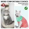 LeLePet Cat Recovery Suit for Female, Post-Surgery Onesie with Breathable