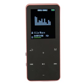 Bluetooths MP3 Player, Digital MP3 MP4 Player with 1.8 Inch HD Screen, 8GB Memory 128GB Expandable, Portable HiFi Loseless Music Player with Playback for Sports Running Travel