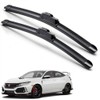 EZ Motoring For 2016-2021 Honda Civic Windshield Wiper Blades J-HOOK