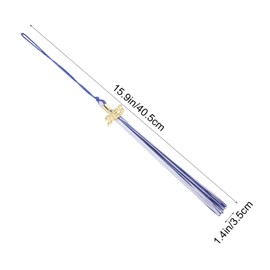 Operitacx 5pcs Tassel Hanging Fringe Graduation Hat Decoration Tassels Masters Hat Graduation Tassels Graduation Caps Class of 2023 Tassels Graduation Candy Boxes Tassel Charms Polyester