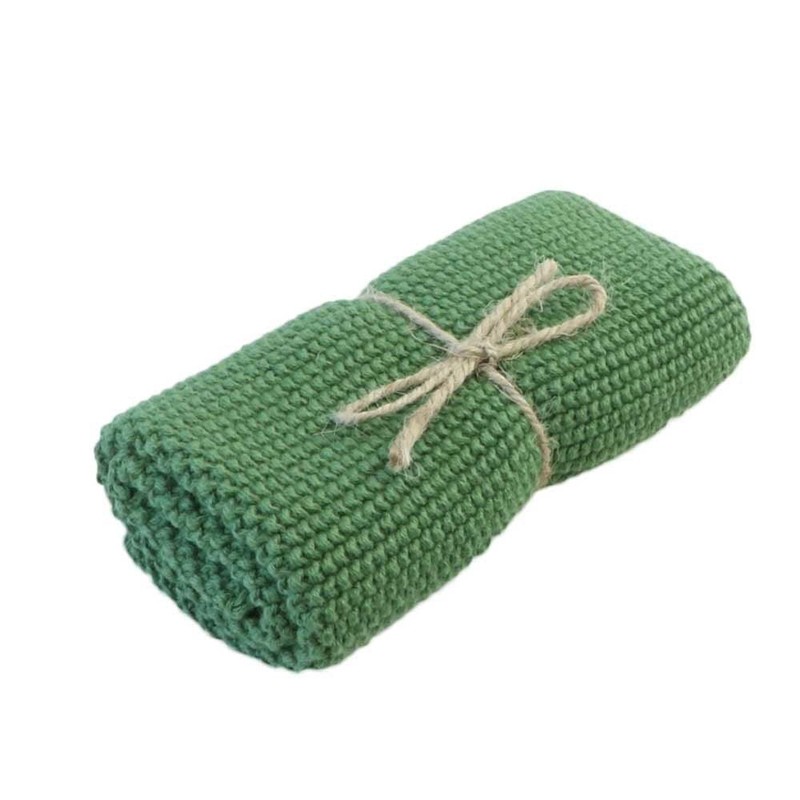 Brightwood Organic Cotton Face Washer All Purpose Cloth, Denim