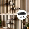 GEEKHOM Acoustic Panel Shelves 2 Pack: No Drill Floating Shelves