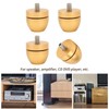 QANYEGN Speaker Isolation Stand Feet Set, Amplifier Shock Absorption Base