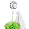 SANNO Suction cups Shower Caddy Soap Dish Double Bath Hook-Bath