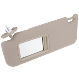 AINTIER Left Driver Side Sun Visor for 2012-2017 for Toyota for Camry(With Sunroof), Beige Left Side Sun Visor Replace 74320-06610-B1,74320-06610-B,74320-06611-B2,74320-33F40-B0