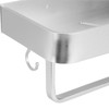 Bathroom Shelf Wall Mount Space Aluminium Shower Single Layer Shelf