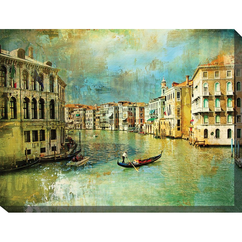 West of the Wind All-Weather Print, Il Gondoliere, 30-Inch