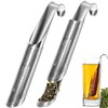 Pack of 2 Stainless Steel Tea Strainers, Fine Mesh Tea