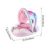 Toddler Pool Float with Canopy for Supervised Water Play –