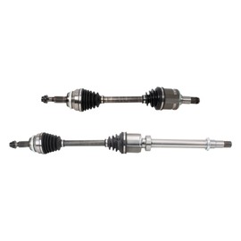 TRQ Front CV Axle Shaft Assembly Set Driver & Passenger Side Compatible with 2014-2019 Toyota Highlander