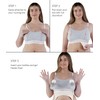 Bravado Women's Clip and Pump Maternity Bra, Grey Hellgrau Meliert),