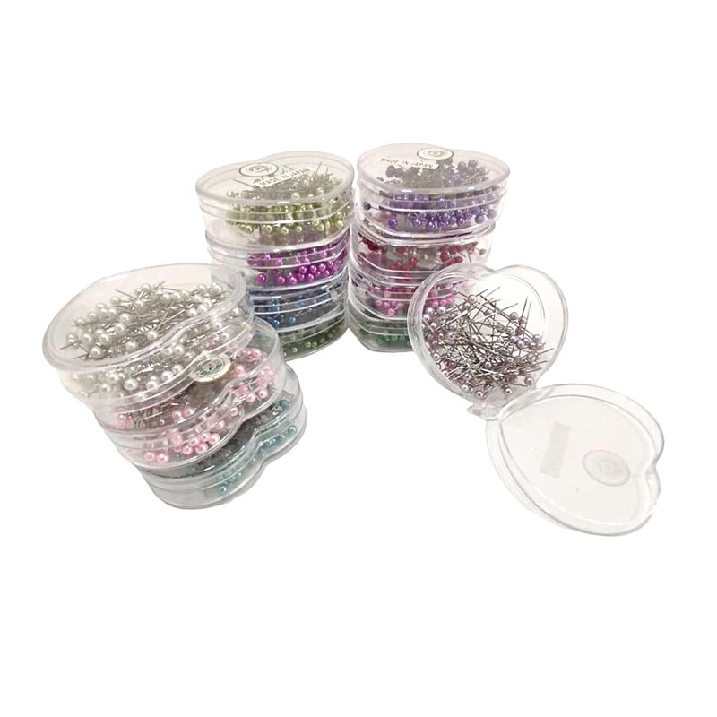 JYC CREATIVE 2 Boxes of Sewing Pins, Round Head Pins,