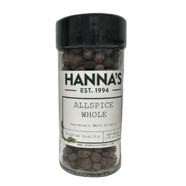 Hanna's Allspice Whole, Premium Quality, 4 fl oz Jar