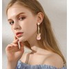 Dainty Music Guitar Dangle Drop Earrings for Women Girls Cubic