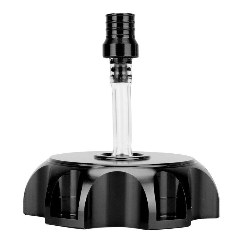 EBTOOLS Motorcycle Fuel Cap Aluminum Black Screw In 50-160cc Offroad