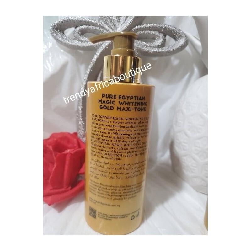 Mgc Philippines 3pc. Set: Pure Egyptian Maxitone Lotion, Multi Purpose