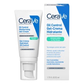Gel Crema Hidratante Oil Control De 52ml Cerave Mixta Día/noche