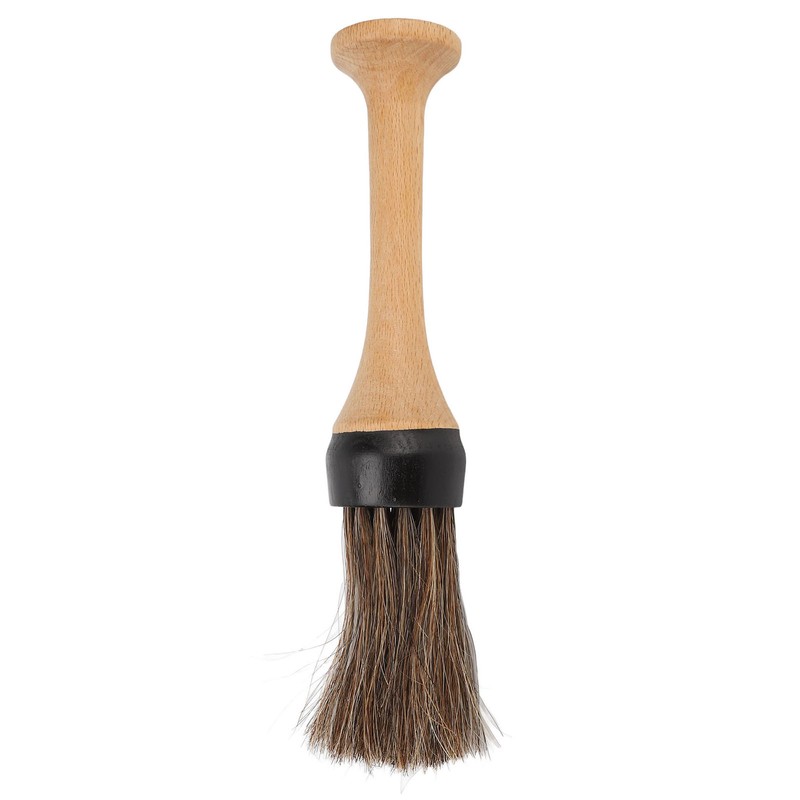 Wooden Neck Duster Brush Broken Hair Cleaning Sweep Hairdresser Neck