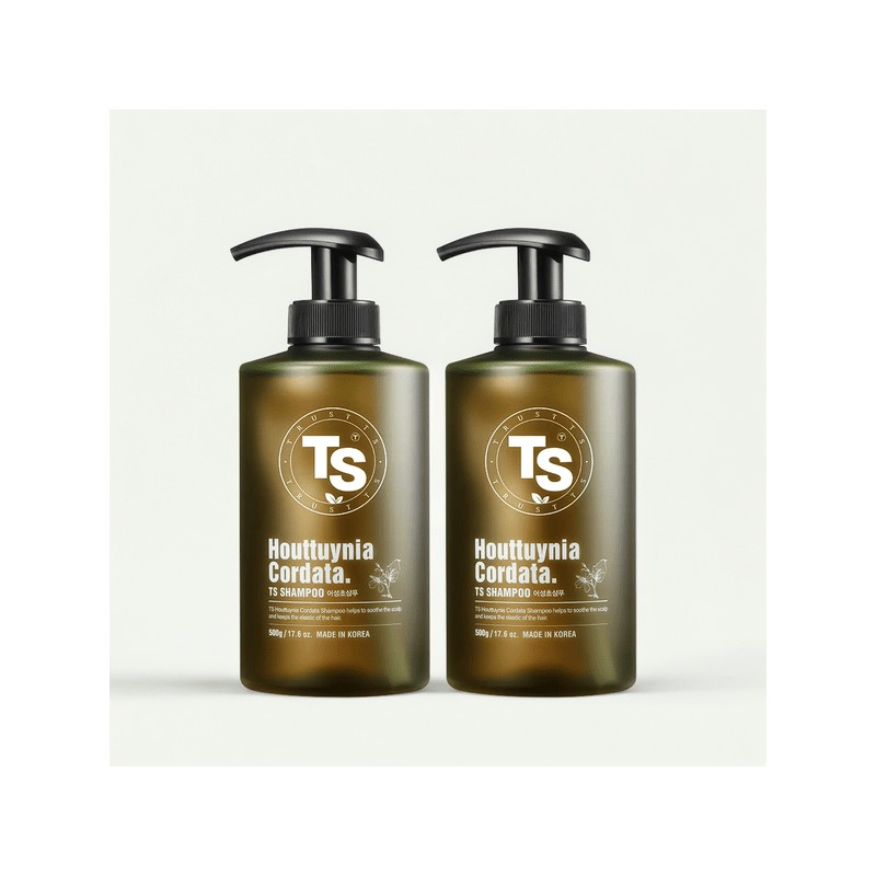 TS 샴푸 어성초 탈모샴푸 500g x 2개 TS Shampoo Eugenia